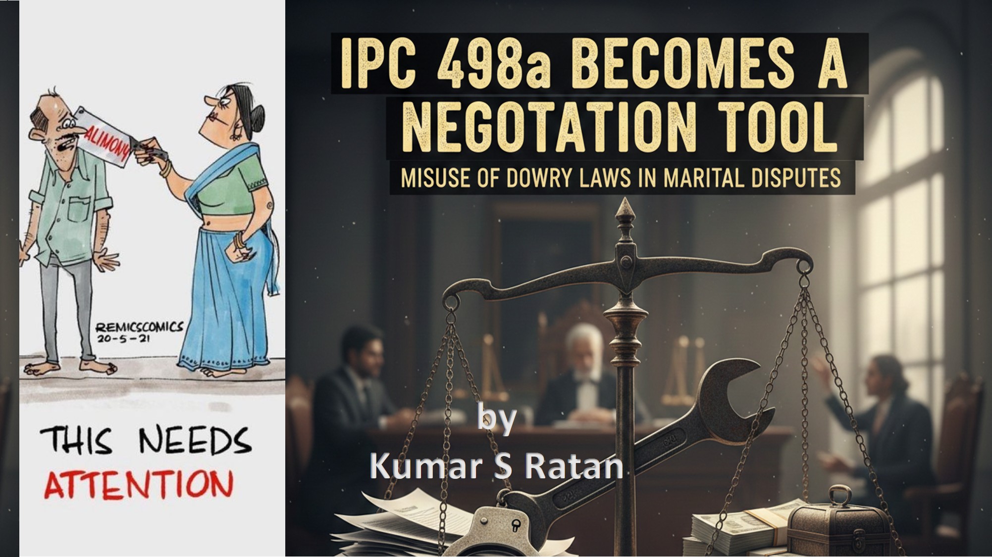 IPC 498a becomes Negotiation Tool